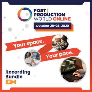 Recording Bundle - Post|Production World Online (Fall 2020)
